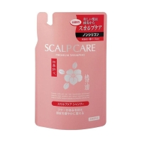 Kumano cosmetics Shampoo - Шампунь для сухих волос Белая Камелия премиум, сменный блок, 400 мл - фото 1