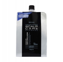 Фото Kumano cosmetics Medicated Shampoo Scalp Care - Лечебный мужской шампунь, сменный блок, 1000 мл