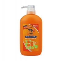 Фото Kumano cosmetics 2 in 1 Shampoo - Шампунь-кондиционер 2в1 против перхоти с экстрактами хурмы и лекарственных трав, 600 мл