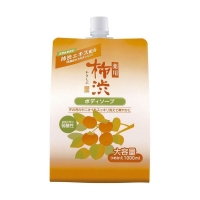 Kumano cosmetics Body Soap - Жидкое мыло для тела антибактериальное хурма и гиалуроновая кислота, 1000 мл