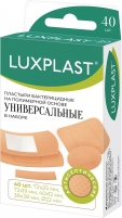 Фото Luxplast - Набор универсальных бактерицидных пластырей на полимерной основе, 40 шт