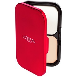 Фото L'Oreal Infaillible Premium - Ультрастойкая пудра для лица, тон 123, теплый ванильный, 10 г