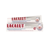 Lacalut Lacalut White - Зубная паста, 75 мл lacalut basic white отбеливающая зубная паста 65 г