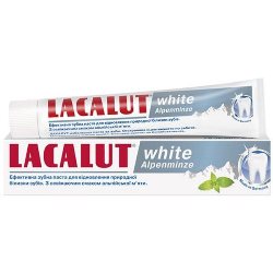 Фото Lacalut White Alpenminze - Зубная паста, 75 мл