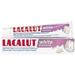 Фото Lacalut White Edelweiss - Зубная паста, 75 мл