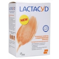Lactacyd - Салфетки влажные для интимной гигиены, 15 шт