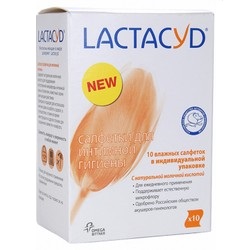 Фото Lactacyd - Салфетки влажные для интимной гигиены, 15 шт