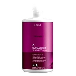 Фото Lakme Ultra Violet Shampoo - Шампунь для поддержания оттенка окрашенных волос Фиолетовый, 1000 мл