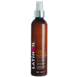 Фото Latinoil Chia Styling Protector - Термозащитный спрей для волос с маслом Чиа, 250 мл