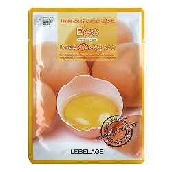 Фото Lebelage Egg Natural Mask - Тканевая маска для лица с экстрактом яйца, 23 мл
