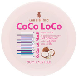 Фото Lee Stafford Сосо Loco Mask - Маска для волос с кокосовым маслом увлажняющая, 200 мл