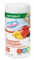 Леовит - Компот Похудин 400 г ягоды и фрукты черная смородина 50 г