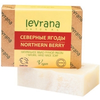 Levrana - Натуральное мыло ручной работы "Северные ягоды", 100 г