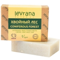 Levrana - Натуральное мыло ручной работы "Хвойный лес", 100 г