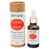 Levrana Super food - Сыворотка для лица, 30 мл teana сыворотка тонизирующая для лица с магнием super minerals mg 30 мл