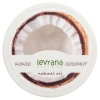Levrana - Кокосовое масло, 150 мл body natur скраб для тела рис и кокосовое масло body scrab exfoliante corporal
