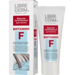 Фото Librederm - Бальзам питательный для кожи головы и волос с витамином F, 200 мл.