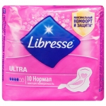 Фото Libresse Ultra Normal - Прокладки гигиенические с мягкой поверхностью, 10 шт