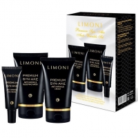 Limoni - Подарочный набор Premium Syn-Ake Anti-Wrinkle Care Set: крем 50 мл + маска 50 мл + крем для век 25 мл focallure набор масло для губ essence rich lip oil день и ночь