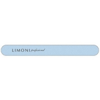 Limoni Color - Пилка для ногтей голубая прямая, 240*240