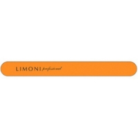 Limoni Color - Пилка для ногтей оранжевая прямая, 180*180 - фото 1