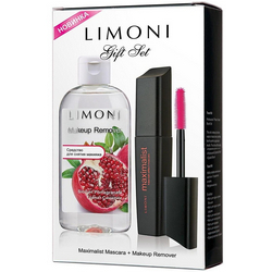 Фото Limoni Gift Set Maximalist - Косметический набор тушь и средство для снятия макияжа Гранат сицилии