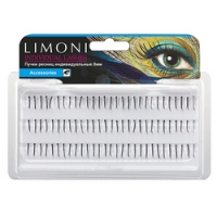 

Limoni Individual Lashes - Пучки ресниц индивидуальные черные 8 мм