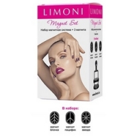

Limoni Magnet Set - Набор 1, три магнита и Магнитная система, елочка, пацифик, звезда