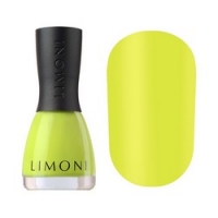Limoni Neon Collection - Лак для ногтей матовый неоновый тон 591, желтый, 7 мл
