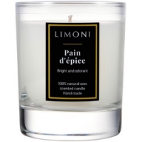 

Limoni Pain d'epice - Ароматическая свеча Пирог со специями, 140 гр