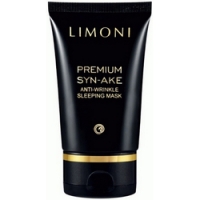 

Limoni Premium Syn-Ake Anti-Wrinkle Sleeping Mask - Маска для лица ночная с экстрактом секреции улитки, 50 мл