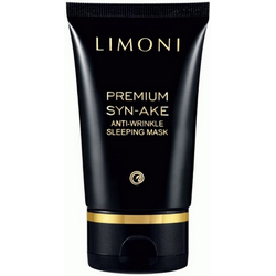 Фото Limoni Premium Syn-Ake Anti-Wrinkle Sleeping Mask - Маска для лица ночная с экстрактом секреции улитки, 50 мл