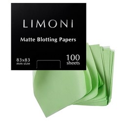 Фото Limoni Skin Care Matte Blotting Papers - Матирующие салфетки для лица, 100 шт