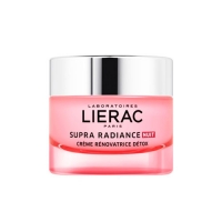 Lierac Supra Radiance - Ночной крем обновляющий с детокс-эффектом, 50 мл