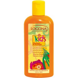 Фото Logona Kids Shampoo Shower Gel - Шампунь детский и гель для душа, 200 мл