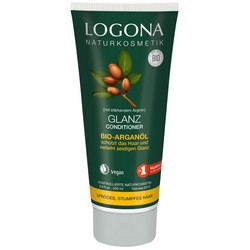 Фото Logona Shine Conditioner - Кондиционер для блеска волос с Био-Аргановым маслом, 200 мл
