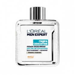 Фото L'oreal Men Expert - Гидра Сэнситив Лосьон для чувствительной кожи после бритья 100 мл