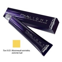 

L'Oreal Professionnel Dialight - Краска для волос Диалайт 9.03 Молочный коктейль золотистый 50 мл