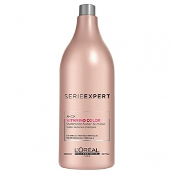 Фото L'Oreal Professionnel Expert Vitamino Color AOX Shampoo - Шампунь-фиксатор цвета для окрашенных волос, 1500 мл