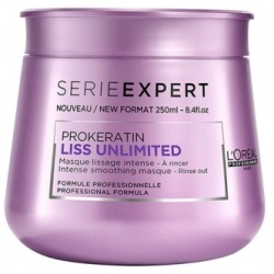 L’Oreal Professionnel Liss Unlimited Prokeratin Masque - Разглаживающая маска, 250 мл фото Фото L’Oreal Professionnel Liss Unlimited Prokeratin Masque - Разглаживающая маска, 250 мл