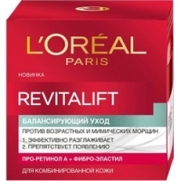 

L'Oreal Revitalift - Крем дневной для смешанной кожи, 50 мл