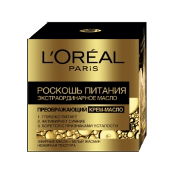 Фото L'Oreal - Крем-масло для лица "Роскошь Питания экстраординарный", 50 мл