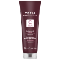 

Tefia Color Creats - Маска для волос оттеночная с маслом монои «Розовая», 250 мл