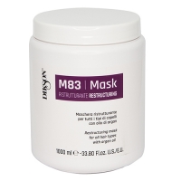 Dikson - Восстанавливающая маска для всех типов волос с аргановым маслом Maschera Ristrutturante M83, 1000 мл