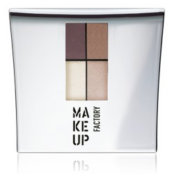 Фото Make Up Factory Eye Colors - Тени 4-х цветные для глаз, тон 10, 4,8 г.