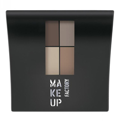 Фото Make Up Factory Mat Eye Colors - Матовые 4-х цветные тени для глаз, тон 070, 4,8 гр