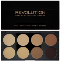Makeup Revolution Cover and Conceal Medium Dark - Палетка консилеров