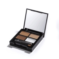 Makeup Revolution Focus and Fix Brow Kit Medium Dark - Набор для оформления бровей, 5,8 г