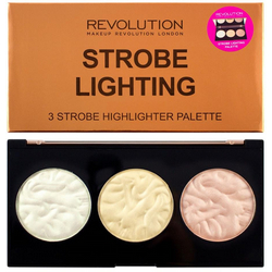 Фото Makeup Revolution Highlighter Palette Strobe Lighting - Палетка хайлайтеров