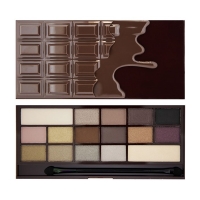 

Makeup Revolution I heart Makeup Wonder Palette Death By Chocolate - Палетка теней для век, тон темный шоколад